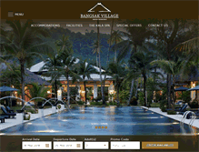 Tablet Screenshot of bangsakvillage.com